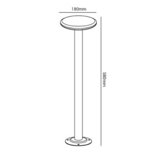 mini-poste-balizador-de-jardim-led-aura-redondo-externo-preto-luz-quente-dimensoes