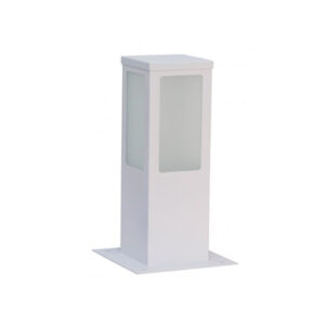 mini-poste-balizador-de-jardim-quadrado-branco-30cm