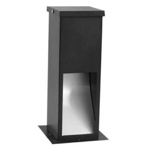 mini-poste-balizador-de-jardim-quadrado-com-luz-indireta-preto