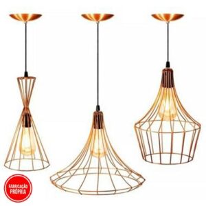 pendente-aramado-cobre-conjunto-modelo-tom-dixon