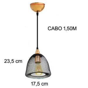 pendente-aramado-grade-preto-e-cobre-copper-dimensoes