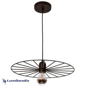 Pendente Aramado Moderno Esfera Bike - 4 Tamanhos