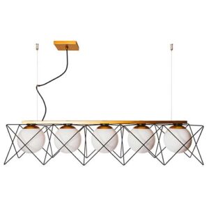 pendente-aramado-preto-com-5-globos-de-vidro-fosco-fence