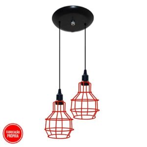 pendente-aramado-vermelho-estilo-mecanico-industrial-duplo