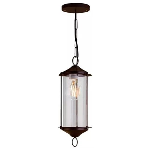 Pendente Cilíndrico Transparente