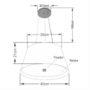 pendente-de-tecido-cupula-conica-40cm-com-difusor-dimensoes
