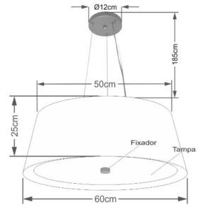 pendente-de-tecido-cupula-conica-60cm-com-difusor-dimensoes