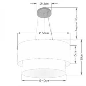 pendente-de-tecido-redondo-duplo-2-cupulas-50cm-45cm-dimensoes