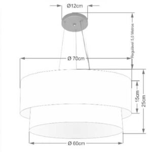 pendente-de-tecido-redondo-duplo-2-cupulas-70cm-60cm-dimensoes