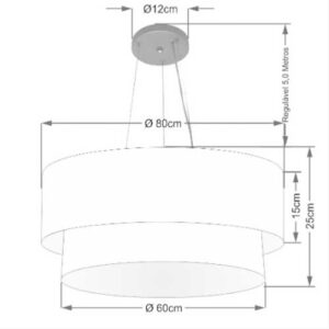 pendente-de-tecido-redondo-duplo-2-cupulas-80cm-60cm-dimensoes