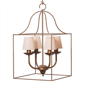 Pendente Gaiola 4 cúpulas