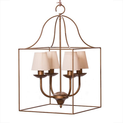 Pendente Gaiola 4 cúpulas