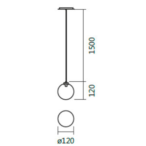 pendente-globo-de-vidro-moderno-ambar-ou-transparente-dimensoes
