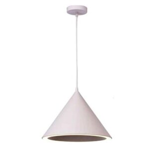 pendente-led-hat-cone-branco-chapeu