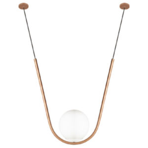 Pendente Moderno Arco com Globo