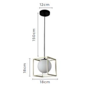 pendente-moderno-cubo-com-globo-de-vidro-dimensoes
