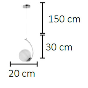 pendente-moderno-curvo-la-vitta-com-globo-de-vidro-dimensoes