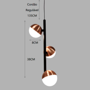 pendente-moderno-fine-triplo-led-com-globo-de-vidro-preto-com-bronze-dimensoes