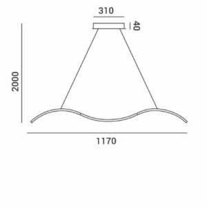 pendente-moderno-onda-led-dimensoes