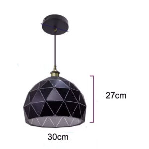 pendente-origami-ball-preto-dimensoes