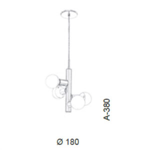 pendente-tubo-com-4-globos-de-vidro-dimensoes