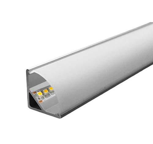 Perfil Alumínio canto 16mm