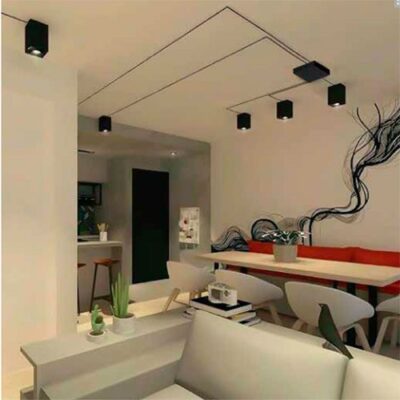 Spot de Sobrepor Conecta com Prensa cabo - Dicróica / PAR20 / AR70