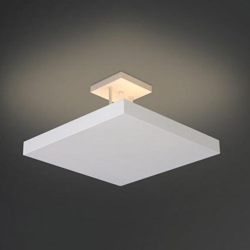 Luminária de Teto Plafon de Sobrepor Quadrado Home Luz Indireta