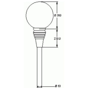 poste-com-globo-esfera-transparente-medidas