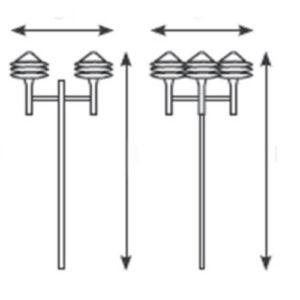 poste-decorativo-aluminio-chapeu-chines-grande-aluminio-fundido-duplo-ou-triplo