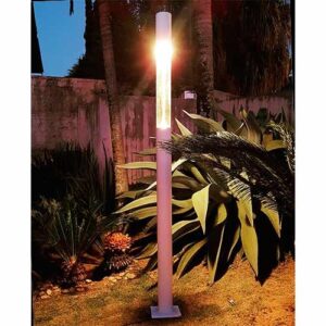 poste-decorativo-circular-led-integrado