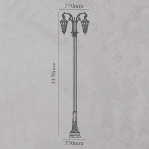 poste-decorativo-colonial-arabescos-dimensoe