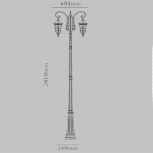 poste-decorativo-colonial-caravella-dimensoes