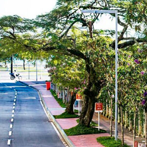 poste_petala_duplo_reto_2x9w_ambientado