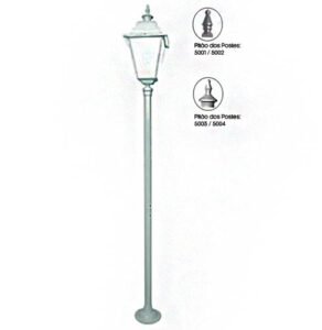 Poste Quadrada tubo simples