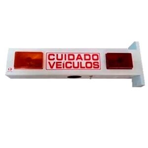 Sinalizador de entrada ou saída de garagem - LED