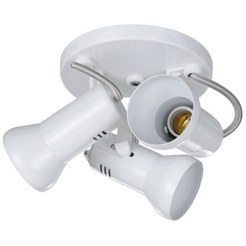 Spot Sobrepor Cônico 3 Lâmpadas