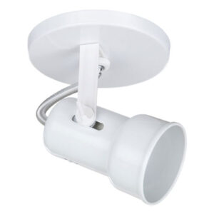 Spot de Sobrepor em Alumínio para 1 Lâmpada - Bulbo ou PAR20