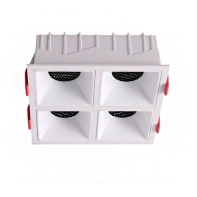 Embutir Square Quadruplo 28w