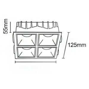 spot_embutir_squari_led_quatroplo_28w_tamanho