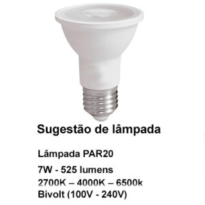 Sugestão de Lâmpadas