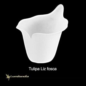 Tulipa Liz Copo de Leite de Vidro