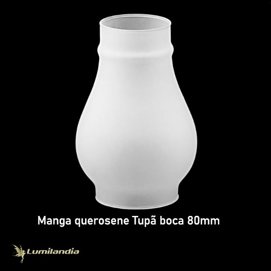 Tulipa Manga Tupã de Vidro – Boca 8cm