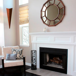 Luminária de Parede Arandela de Madeira Tocha Maior para Lâmpada LED