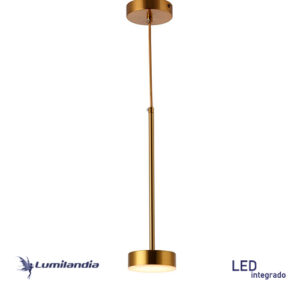 Pendente Moderno Fiambrera com LED Integrado
