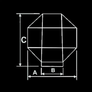 Luminárias Prismático Facetado – Com Colar