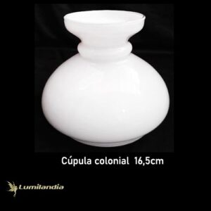 Cúpula Colonial de Vidro Ø16,5cm