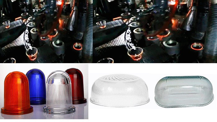 3 tipos de tartarugas lentes de vidro prensada e com modelos fabricados em vidro colorido