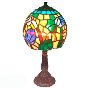 Abajur Vitral Estilo Thifany Mata Meia Lua