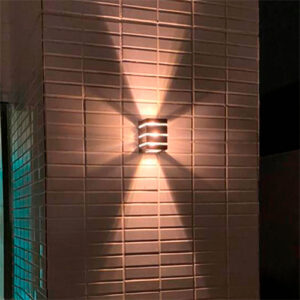 Arandela Policarbonato 3 Faixo